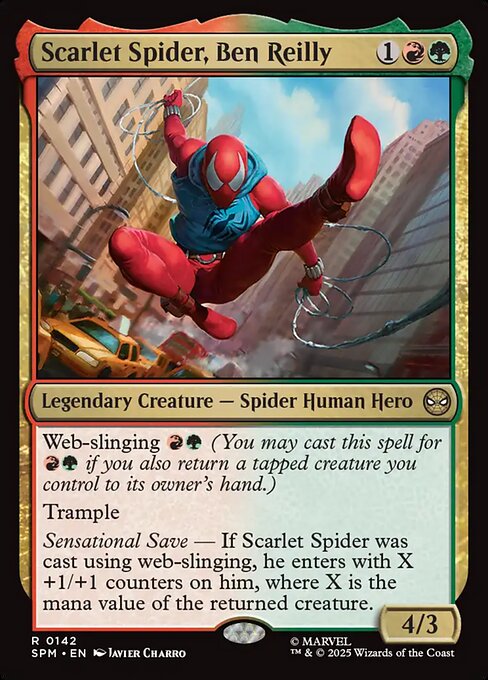 Scarlet Spider, Ben Reilly — NM Foil [Marvel's Spider-Man]