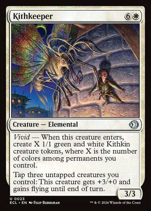 Kithkeeper — NM Foil [Lorwyn Eclipsed #23]