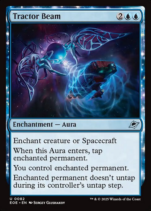 Tractor Beam — NM Foil [Edge of Eternities]