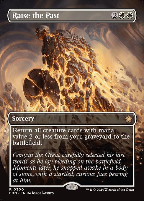Raise the Past — NM [Foundations]