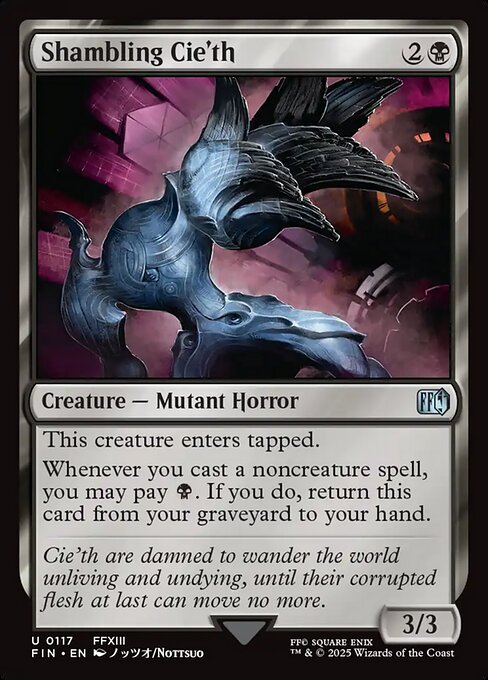Shambling Cie'th — NM Foil [Final Fantasy]