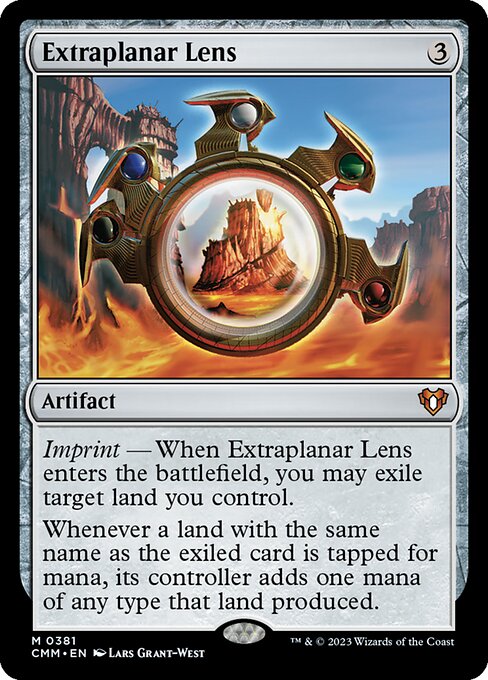 Extraplanar Lens — NM [Commander Masters]