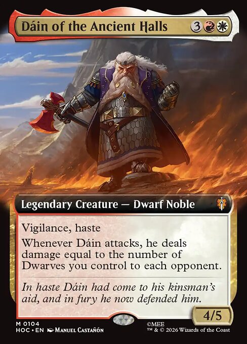 Dáin of the Ancient Halls — NM [The Hobbit Eternal]