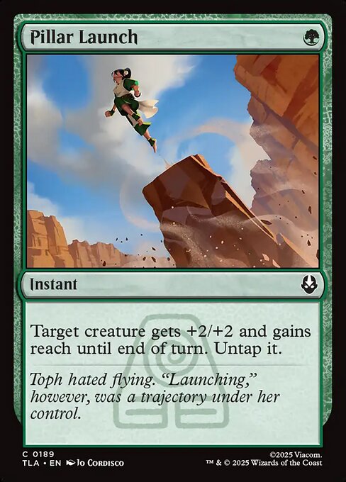Pillar Launch — NM Foil [Avatar: The Last Airbender]