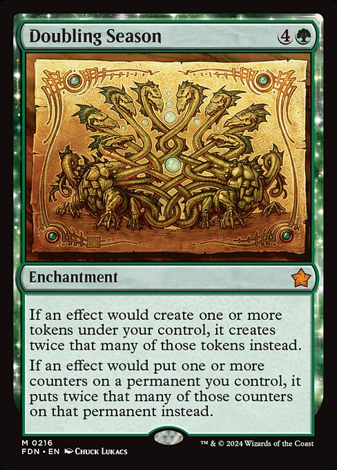 Doubling Season — NM [Foundations]