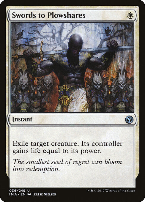Swords to Plowshares — NM [Iconic Masters]