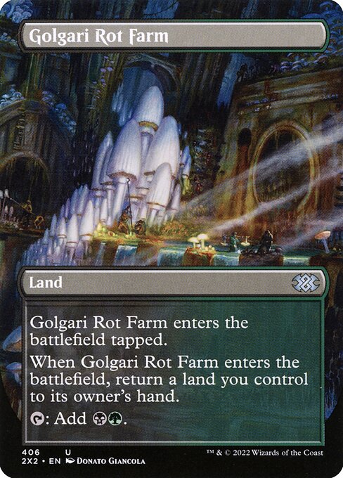 Golgari Rot Farm — NM [Double Masters 2022]