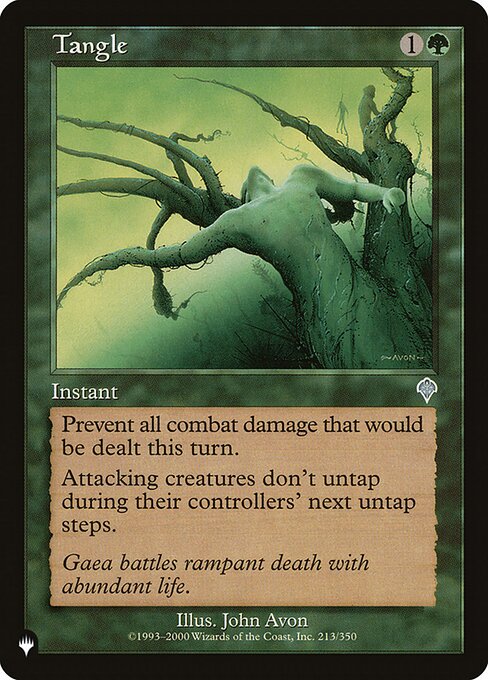 Tangle — NM [The List]
