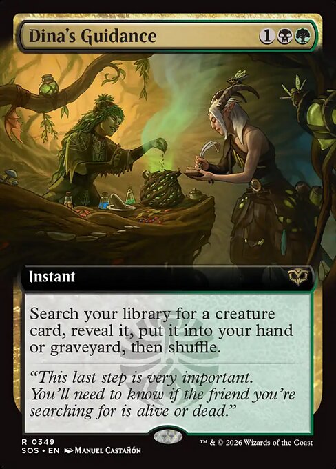 Dina's Guidance — NM [Secrets of Strixhaven]