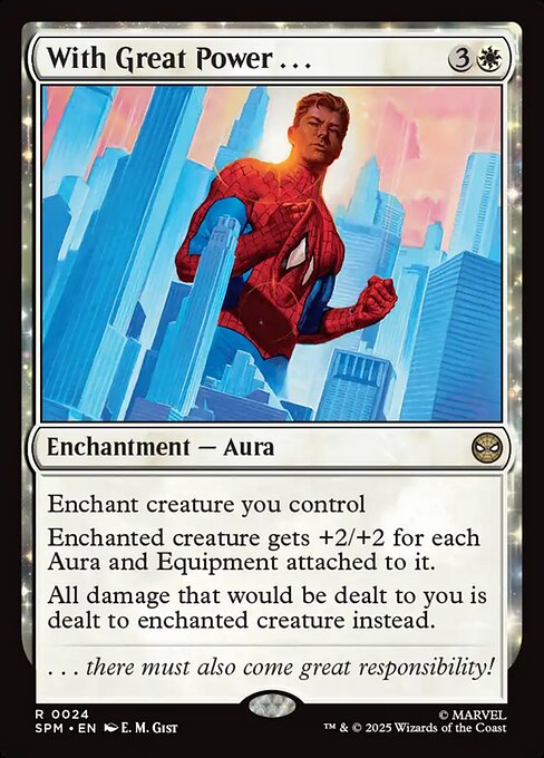 With Great Power . . . — NM [Marvel's Spider-Man]