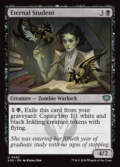 Eternal Student — NM Foil [Secrets of Strixhaven]