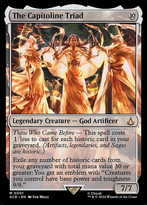 The Capitoline Triad — NM Foil [Assassin's Creed]
