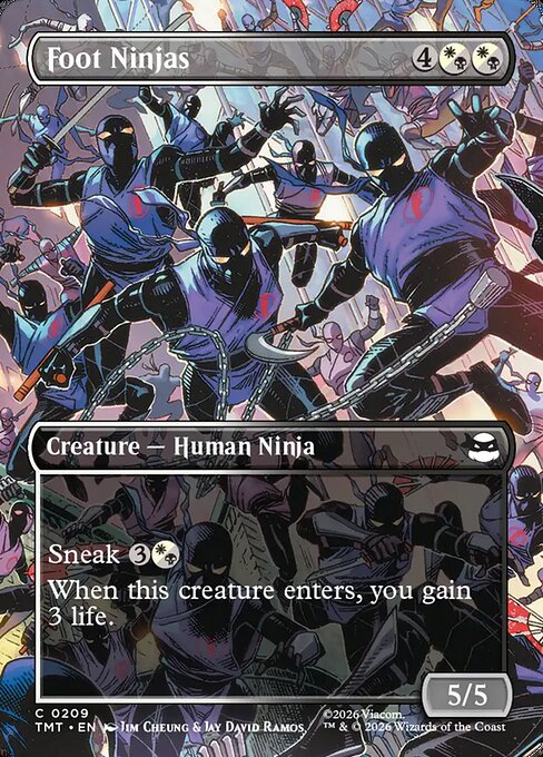 Foot Ninjas — NM Foil [Teenage Mutant Ninja Turtles]