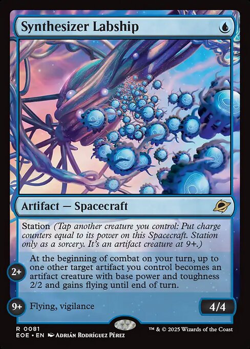 Synthesizer Labship — NM Foil [Edge of Eternities]