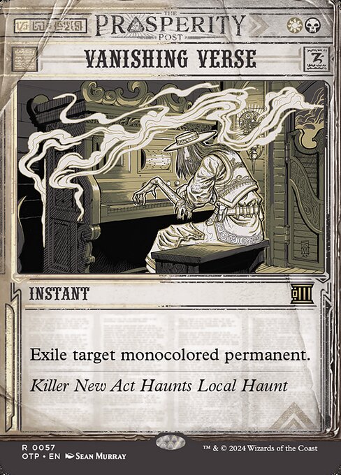 Vanishing Verse — NM [Breaking News]