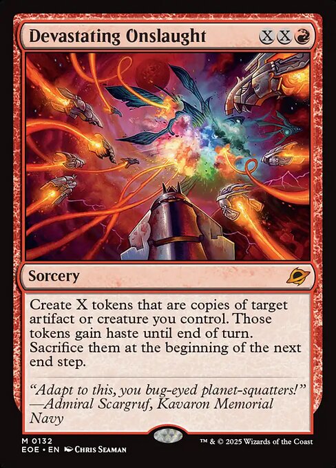 Devastating Onslaught — NM [Edge of Eternities]