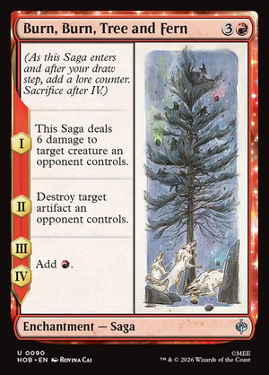 Burn, Burn, Tree and Fern
