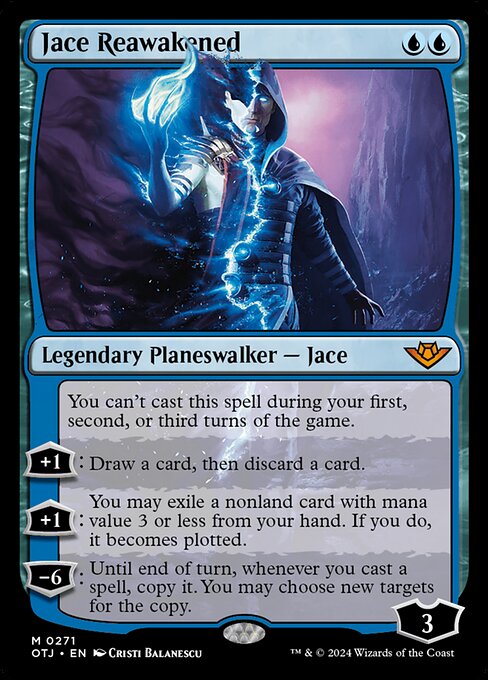 Jace Reawakened — NM [Outlaws of Thunder Junction]