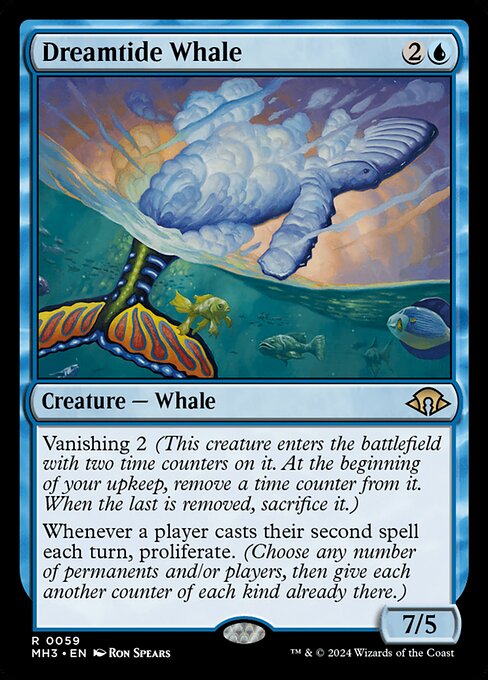 Dreamtide Whale — NM [Modern Horizons 3]