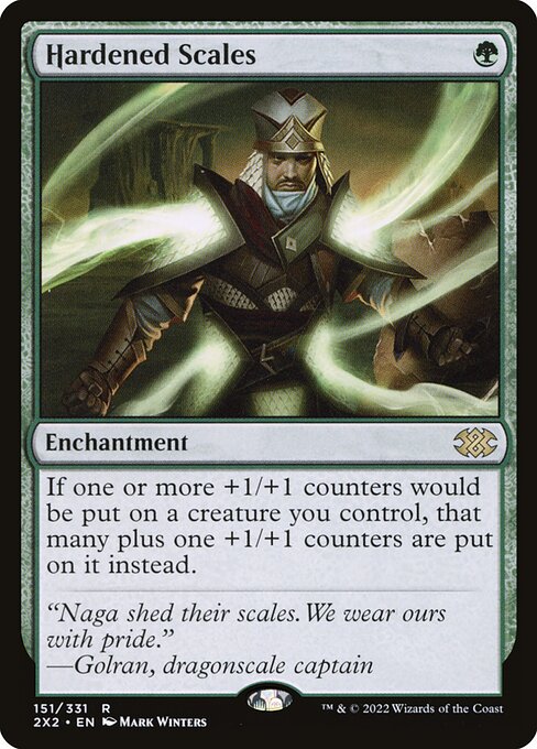 Hardened Scales — NM [Double Masters 2022]