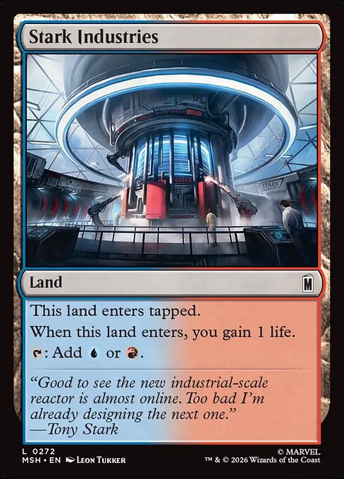 Stark Industries — NM Foil [Marvel Super Heroes]
