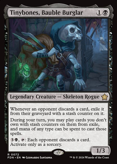 Tinybones, Bauble Burglar — NM Foil [Foundations]