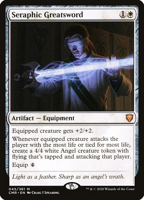 Seraphic Greatsword — NM [Commander Legends]