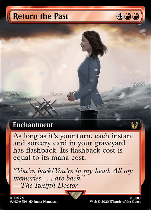Return the Past — NM Surge Foil [Doctor Who]